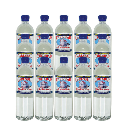 Carlsbad Alkaline Water- 20 Fl oz (591mL) (14 Bottles)