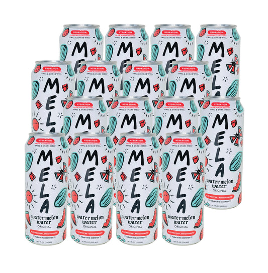 Mela Watermelon Water (16.9 Fl oz) (16 Cans)