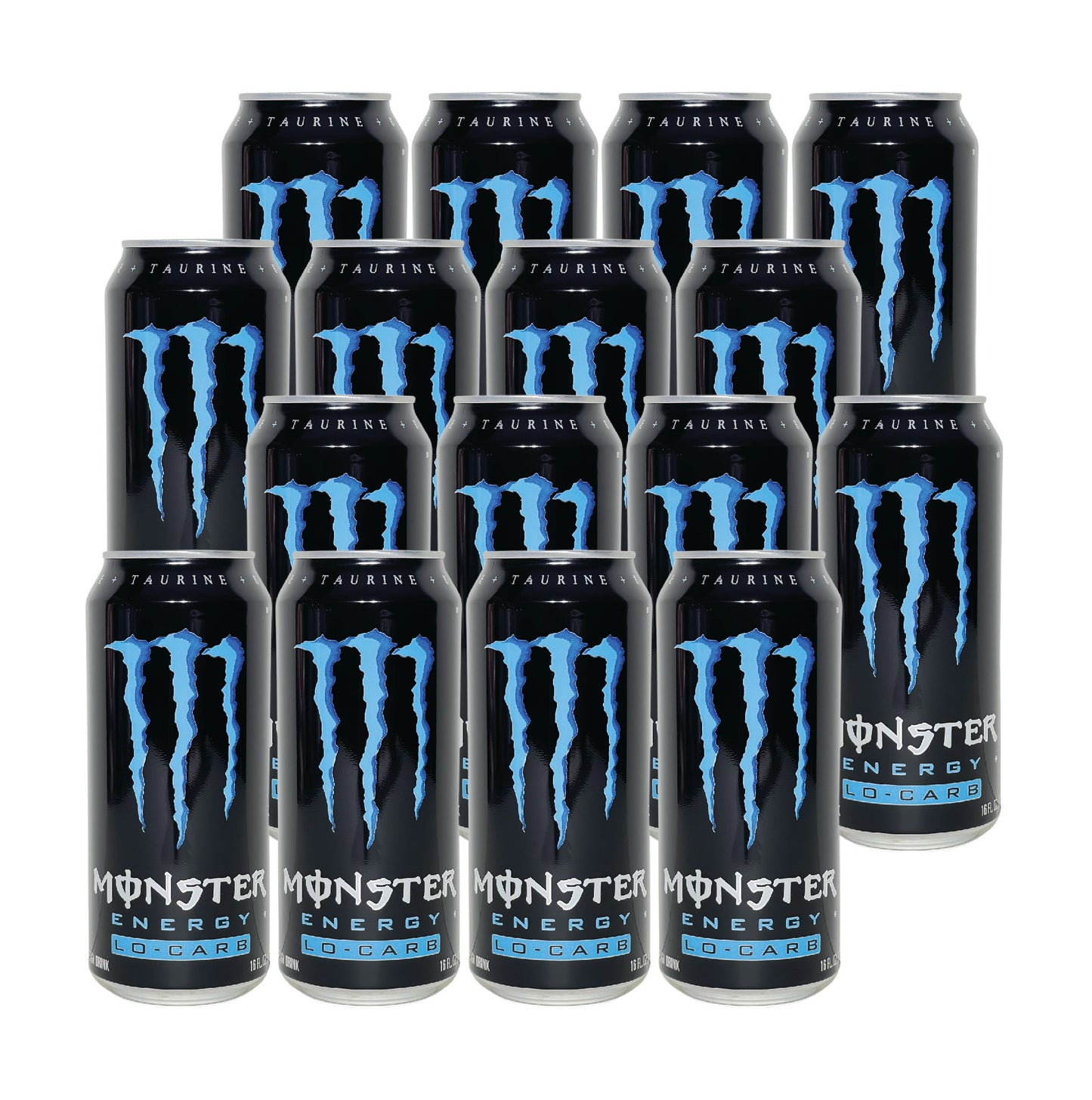 Monster Energy- Lo-Carb (16 Fl oz) (16 Cans)