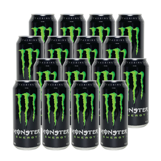 Monster Energy- Original (16 Fl oz) (16 Cans)