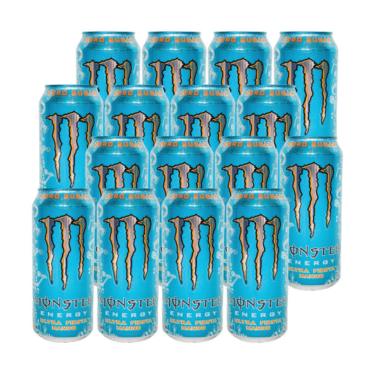 Monster Energy- Ultra Fiesta Mango (16 Fl oz) (16 Cans)