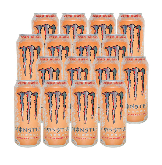 Monster Energy- Ultra Peachy Keen (16 Fl oz) (16 Cans)