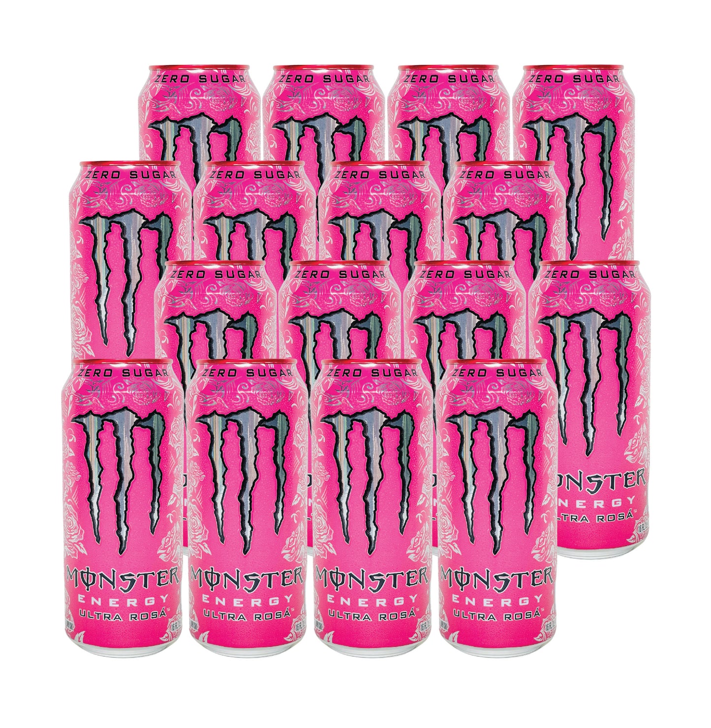 Monster Energy- Ultra Rosa (16 Fl oz) (16 Cans)