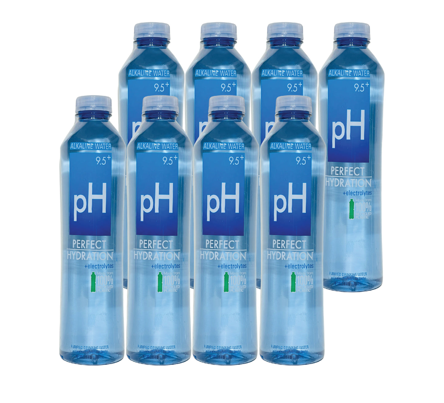 Perfect Hydration Purified Drinking Water- 1L (33.8 Fl oz) (8 Bottles)