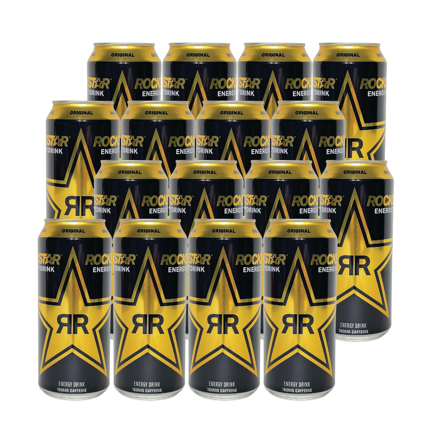 Rockstar Energy Drink- Original (16 Fl oz) (16 Cans)